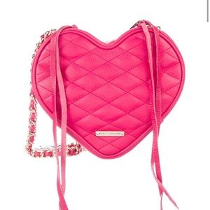 Rebecca minkoff heart crossbody